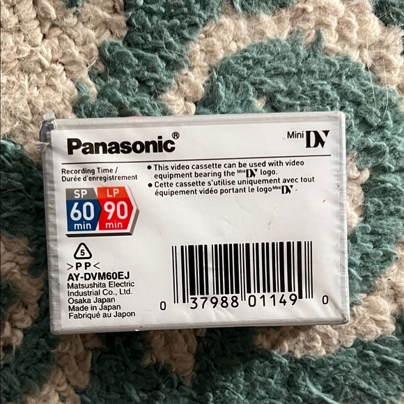 Panasonic Blue DVC Digital Video Cassette - Picture 2 of 3
